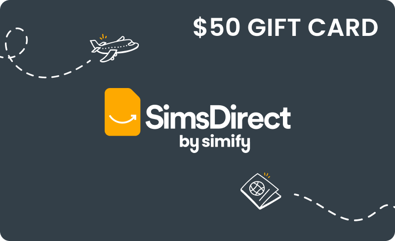 SimsDirect Travel Gift Cards