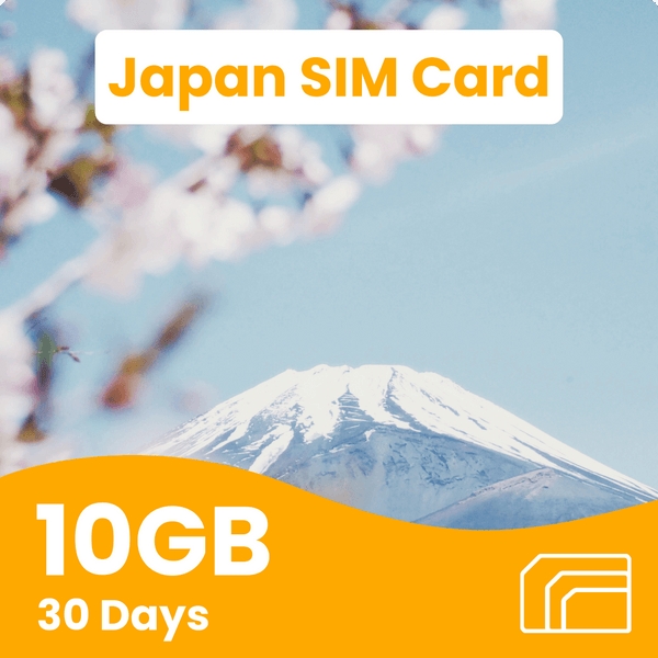 Japan Travel SIM Card | 10GB | Data-Only | 30 Days