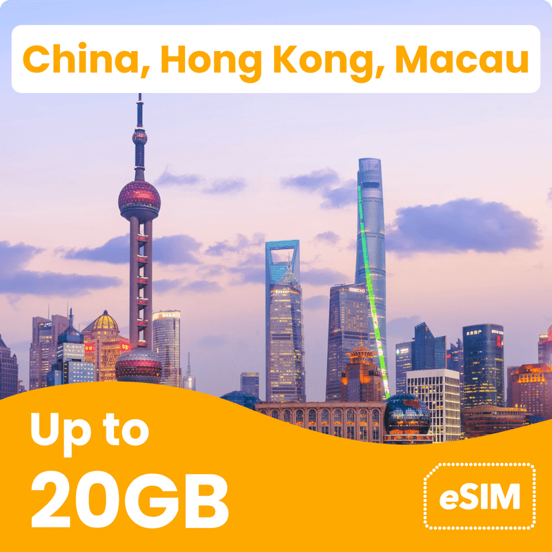 Snap China, Hong Kong & Macau eSIM