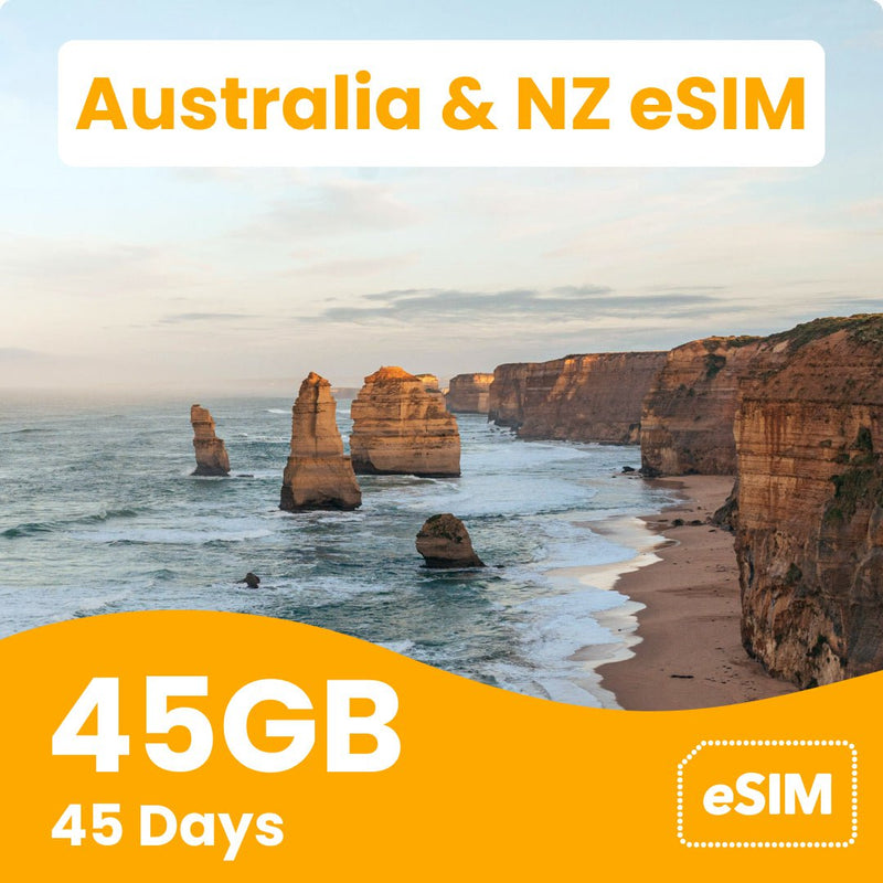 Australia and New Zealand eSIM