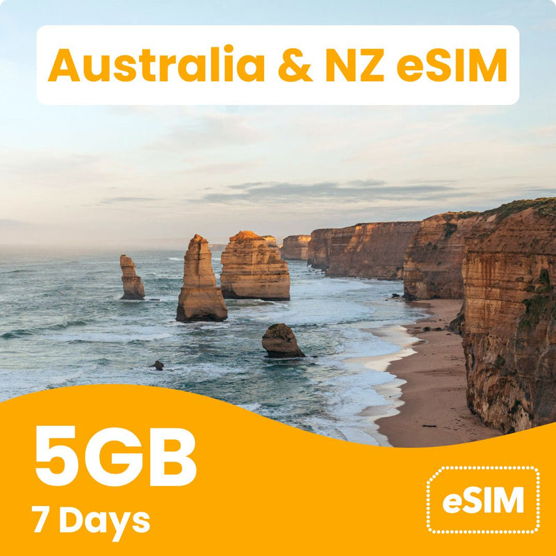 Australia and New Zealand eSIM