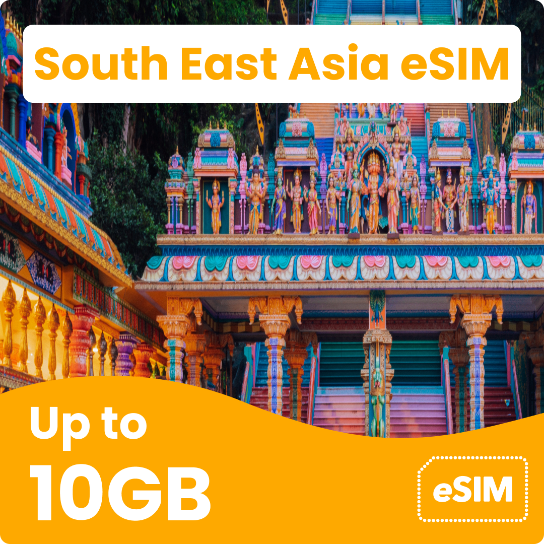 South East Asia eSIM (12 Countries)