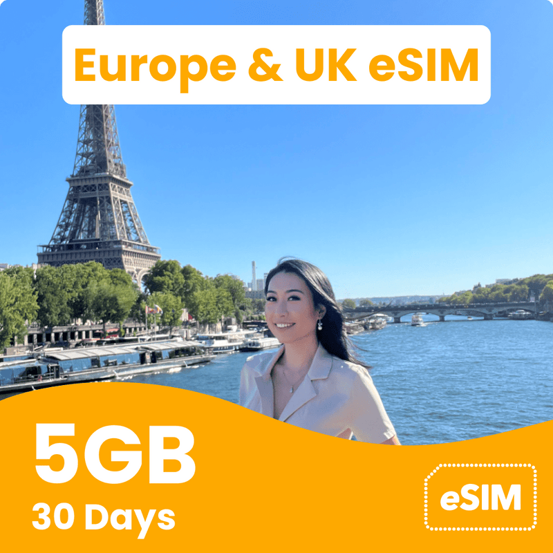 Europe & UK eSIM (35 Countries)