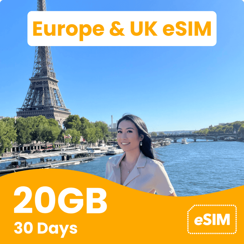 Snap Europe & UK eSIM (35 Countries)