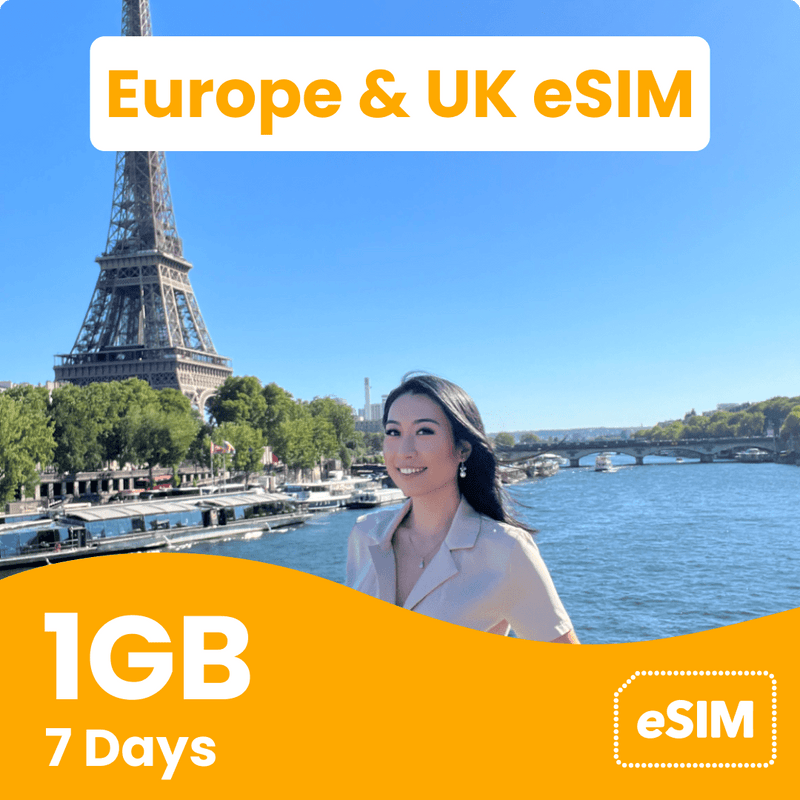 Snap Europe & UK eSIM (35 Countries)