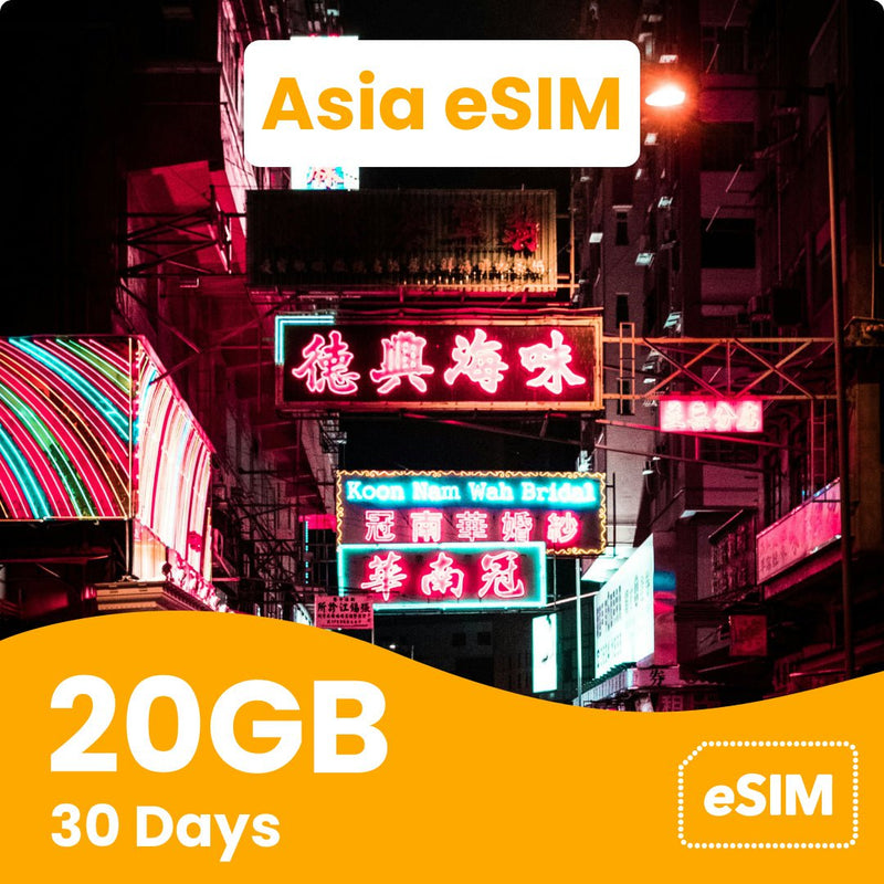 Asia eSIM (10 Countries)