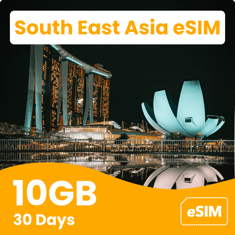 South East Asia eSIM (5 Countries)