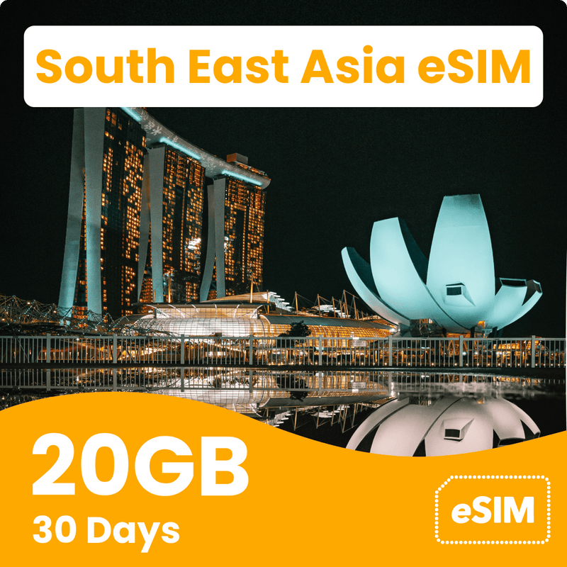 South East Asia eSIM (5 Countries)