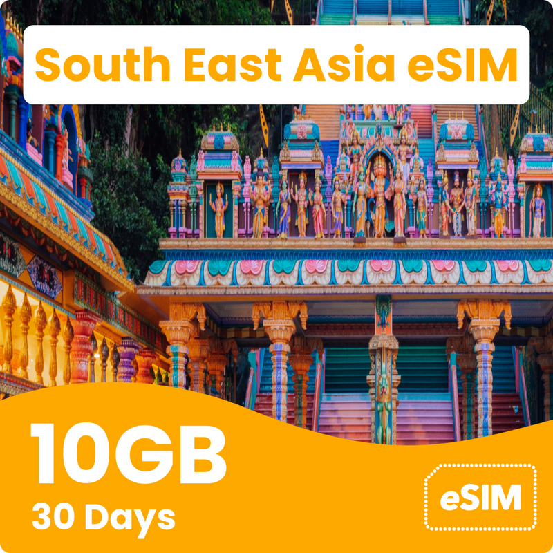 South East Asia eSIM (12 Countries)