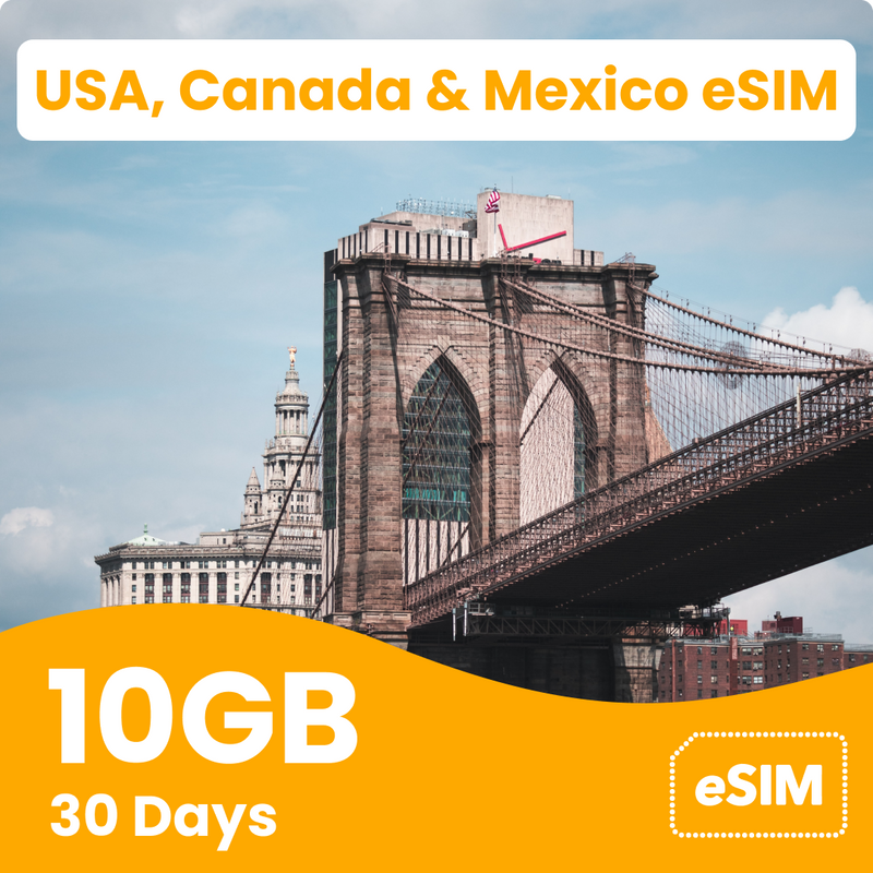 USA, Canada & Mexico eSIM